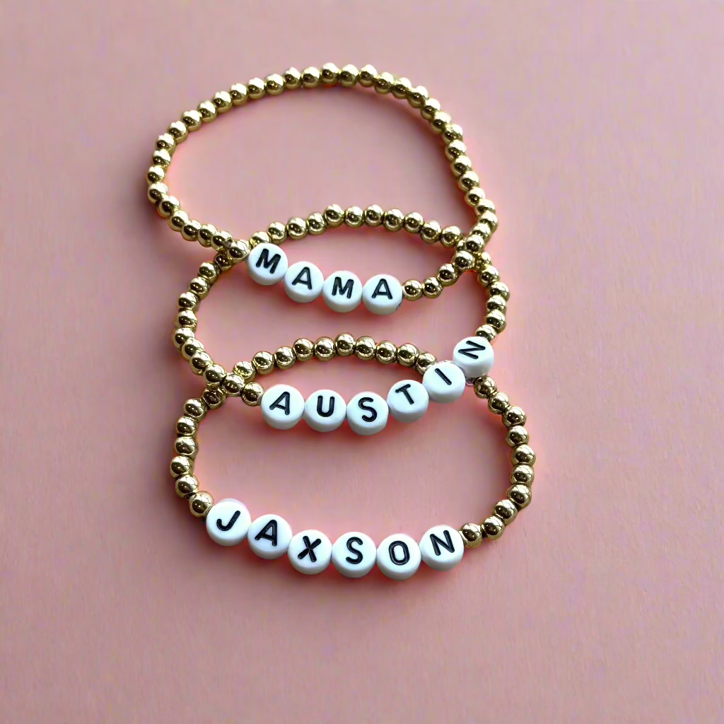 Beaded Name Bracelet