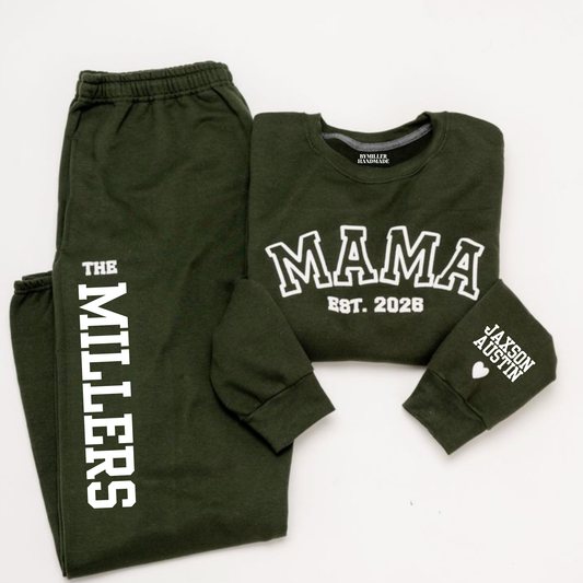 Personalized Mama Sweatshirt